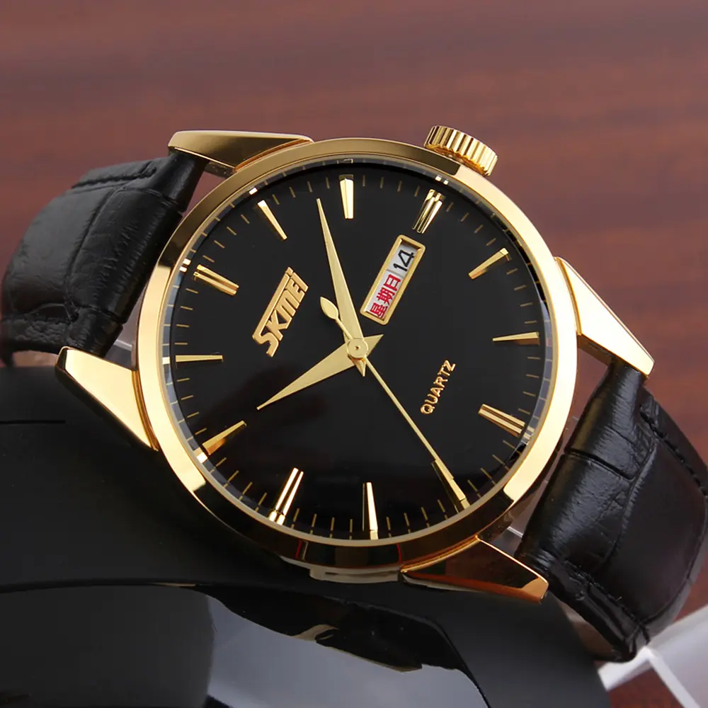 Наручные часы женские 9073GDBK-S Gold-Black lady Skmei acs0029906 - фото 3