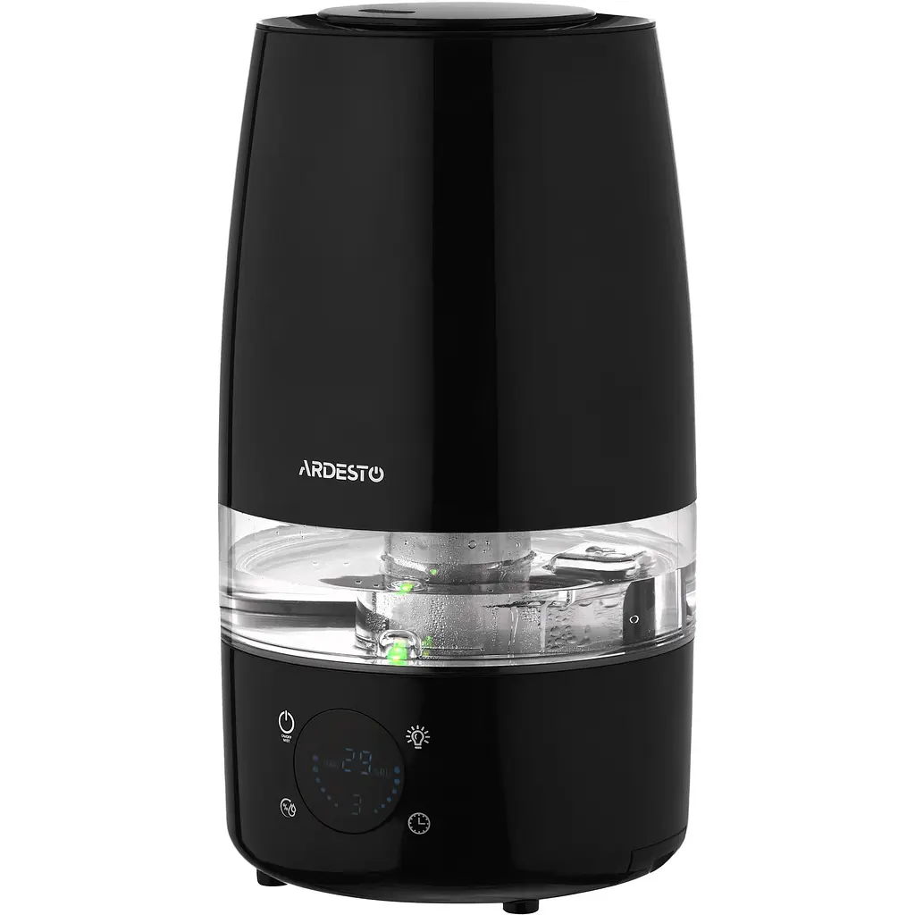 Зволожувач повітря Ardesto 4 л чорний (USH-H-4B) - фото 2