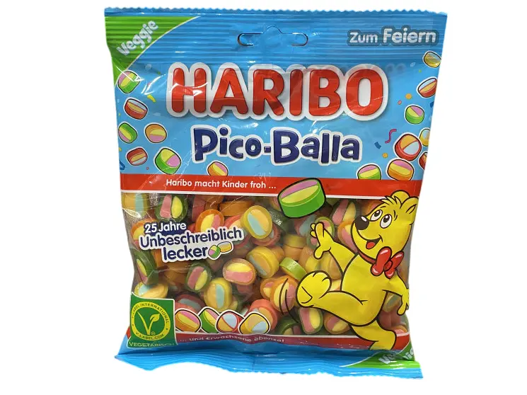 Желейні цукерки Haribo Pico-Balla 160 г (4001686120132)