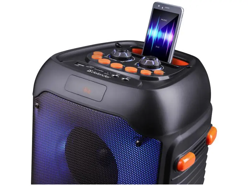 Портативна колонка Defender Boomer 25 Black (65425) - фото 8