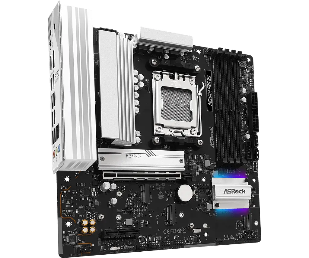 Материнська плата ASRock A620AM PRO RS Socket AM5 - фото 2