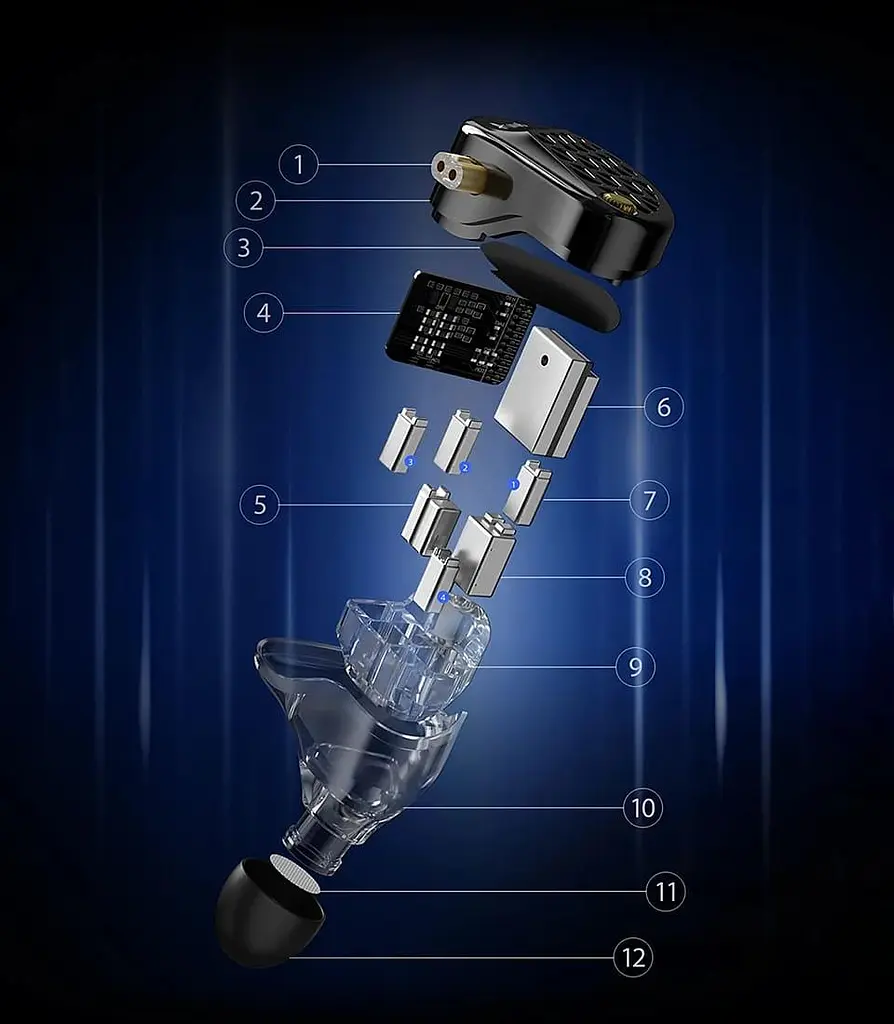 Навушники Knowledge Zenith AM16 Balanced Version Black Mic (90404253) - фото 6