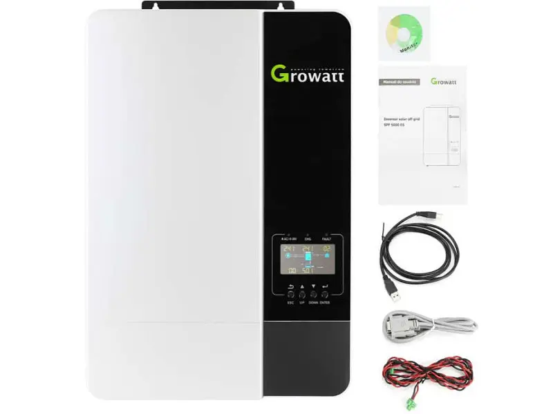 Сонячний інвертор Growatt SPF 5000ES гібридний Wi-Fi - фото 2