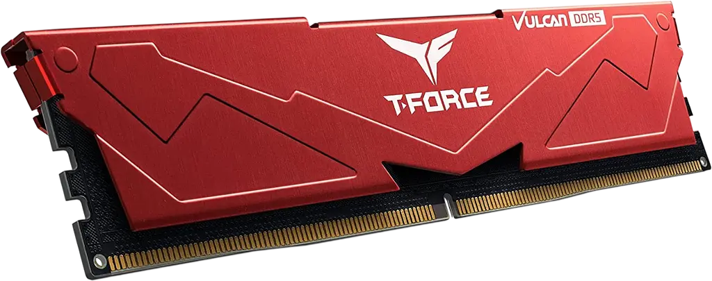 Оперативна пам'ять Team 32GB (2x16GB) DDR5 6400MHz T-Force Vulcan Red (FLRD532G6400HC40BDC01) - фото 3