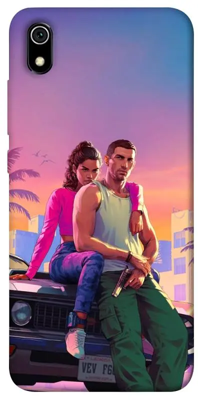 TPU чохол Demsky GTA VI Heroes для Xiaomi Redmi 7A