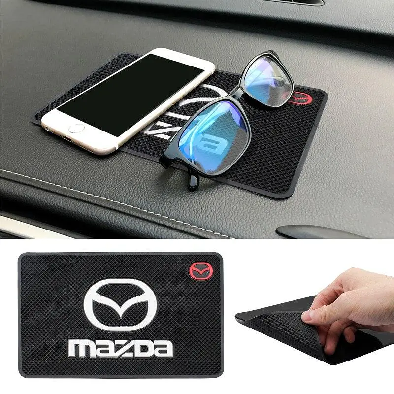 Антиковзний килимок торпеди з логотипом Mazda - фото 2