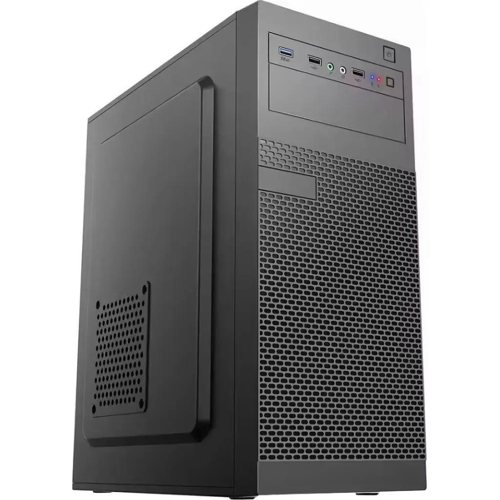 Корпус Casecom GN-3204 500W Black (GN-3204-500) [173336] - фото 2