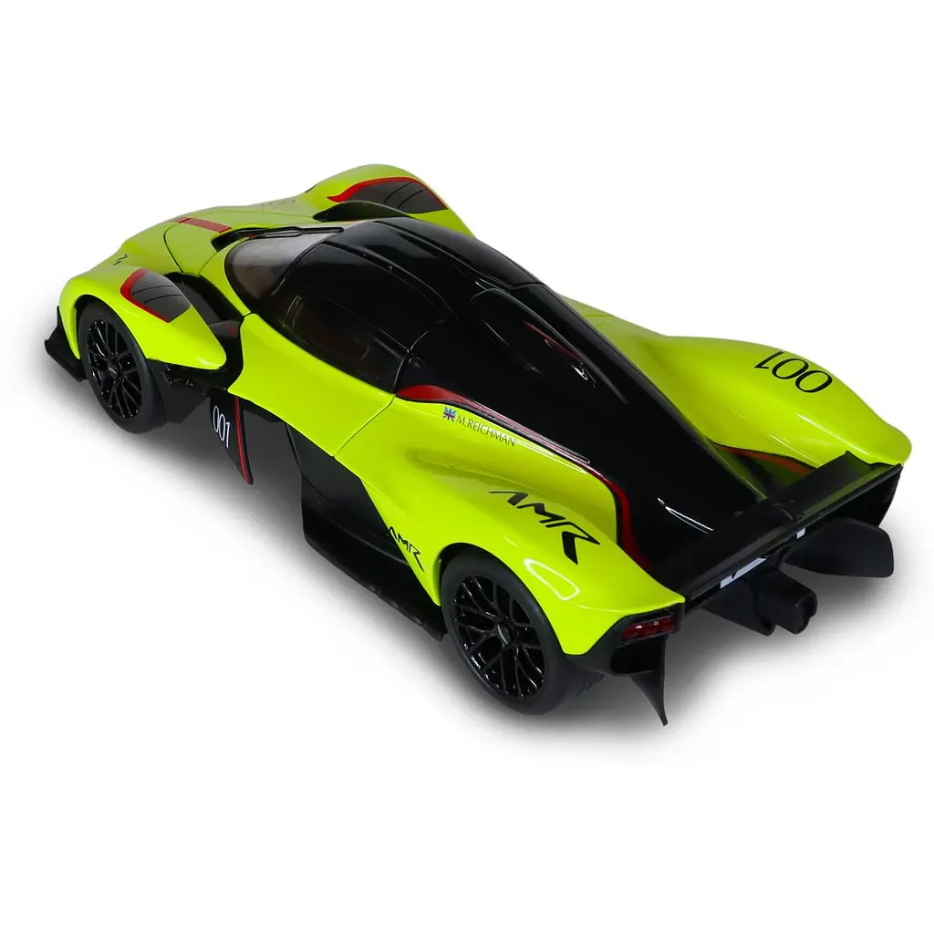 Автомодель - Aston Martin Valkyrie жовтий 1:18 (250937AMVKLG) - фото 10