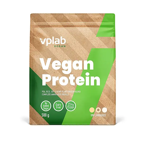 Протеїн для веганів, Vegan Protein — 500 г Unflavored