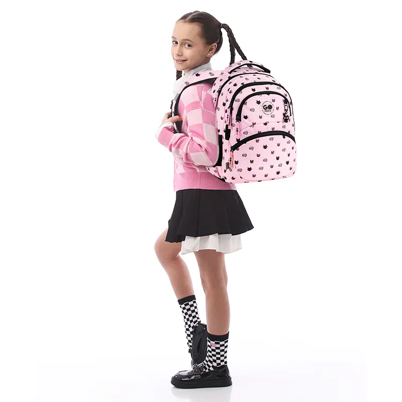 Рюкзак GoPack Education 175M-1 Meow Cats Рожевий (GO26-175M-1) - фото 19