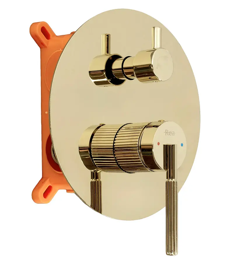 Душова система прихованого монтажу Rea Argon + BOX gold REA-P6538 - фото 2