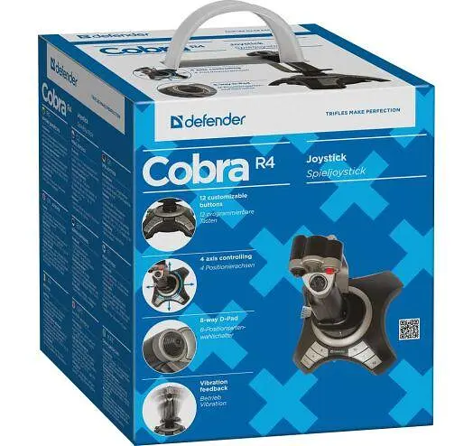 Ігровий маніпулятор джойстик Defender Cobra R4 - фото 6