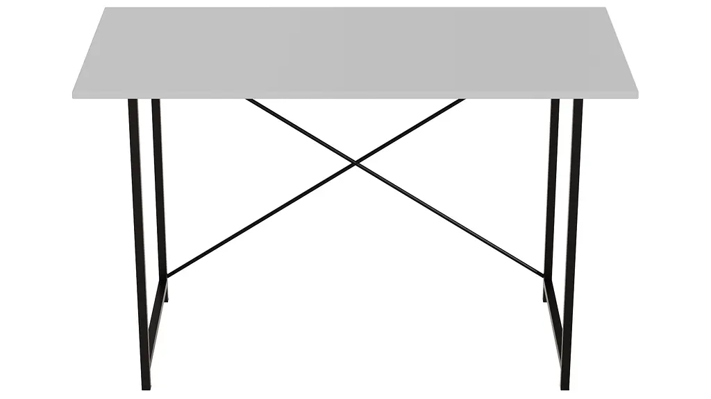 Стіл письмовий Line Лайт Ferrum-decor 750x1200x600 Чорний метал ДСП Білий 16 мм (FRD-104857) - фото 4