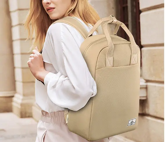 Рюкзак WiWU Ora Backpack 14 Beige [81028] - фото 7