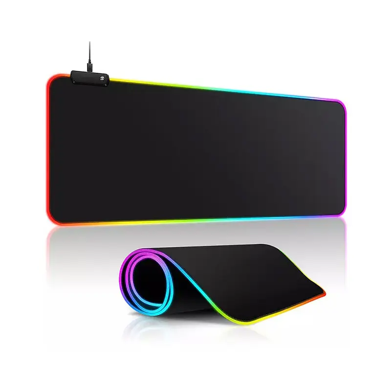 Ігрова поверхня FeelTouch з RGB підсвіткою FeelTouch 800 x 300 x 3 мм Black - фото 2