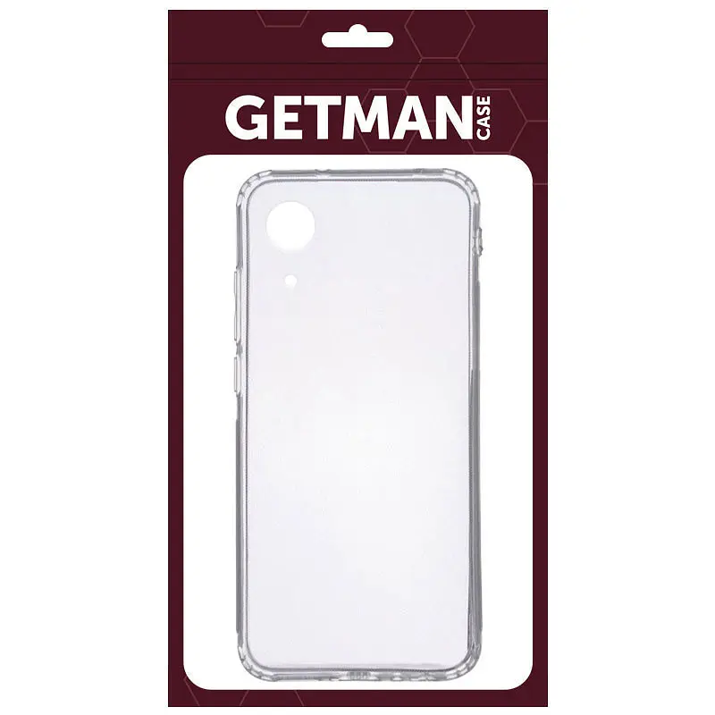 Чохол GETMAN Case для Samsung Galaxy A03 Core A032F [Transparent] [65190] - фото 2