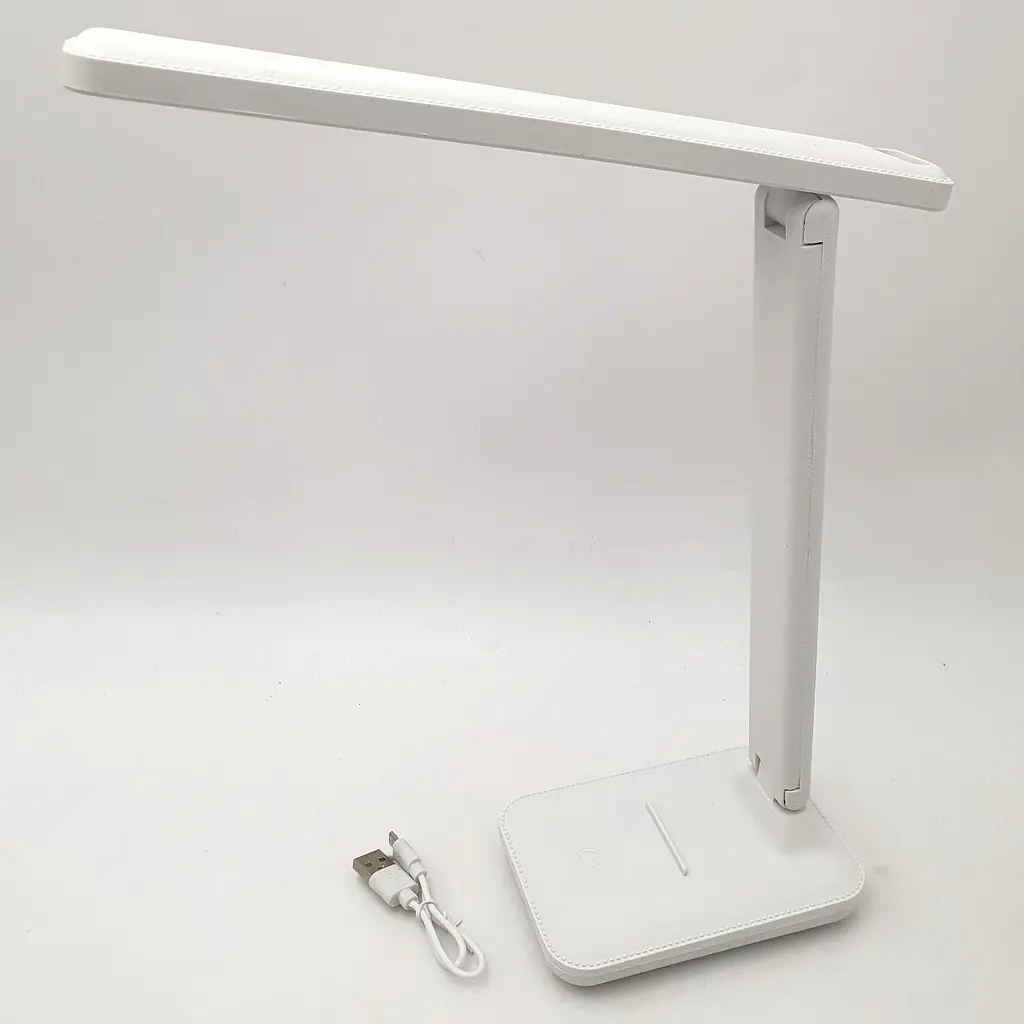LED-лампа 4 W настільна сенсорна світлодіодна 27 см акумуляторна UKC 6865 біла