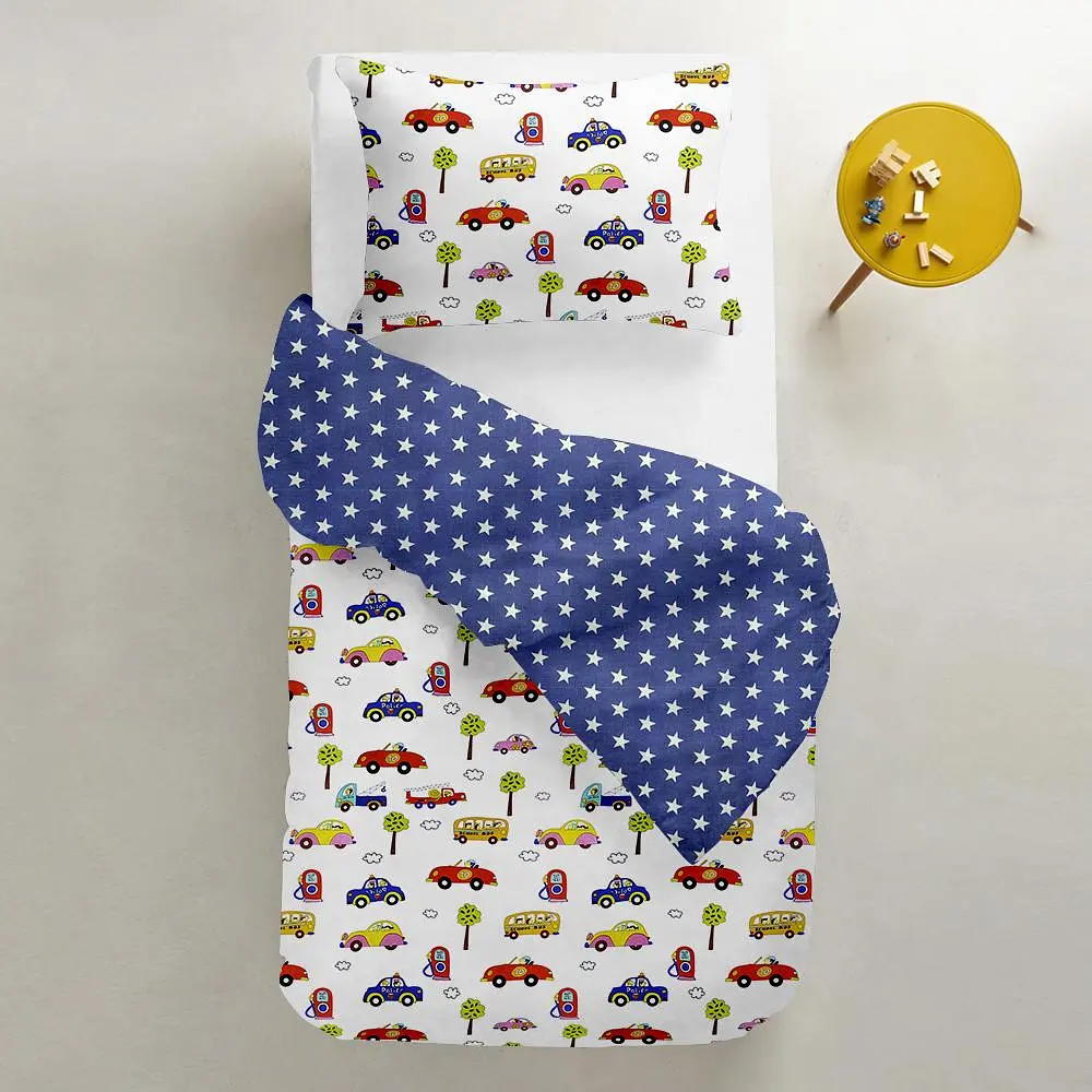 Підліткова постільна білизна з простирадлом на резинці CARS COSAS (4822052036693) - фото 2