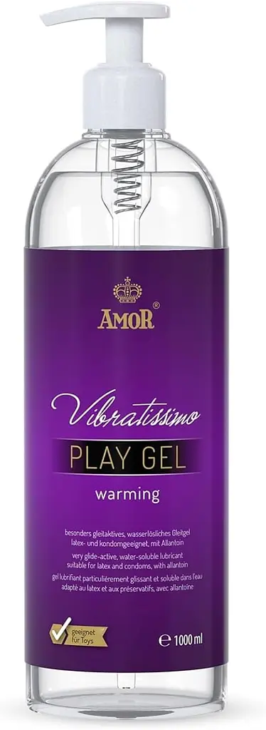Розігріваючий лубрикант - Vibratissimo Play Gel Warming, 1000 мл