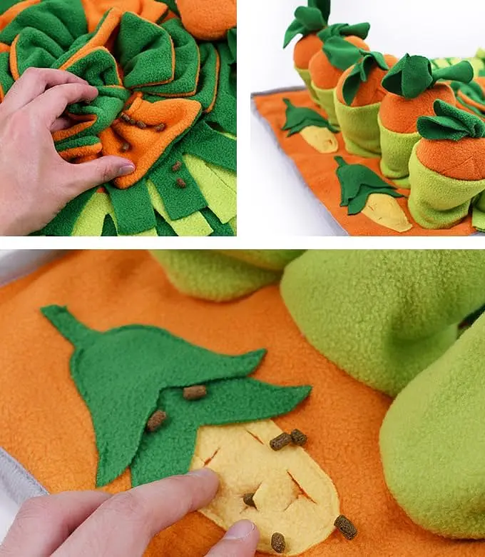 Килимок для нюхання для собак Derby Carrot Design Pet Snuffle Mat - фото 4