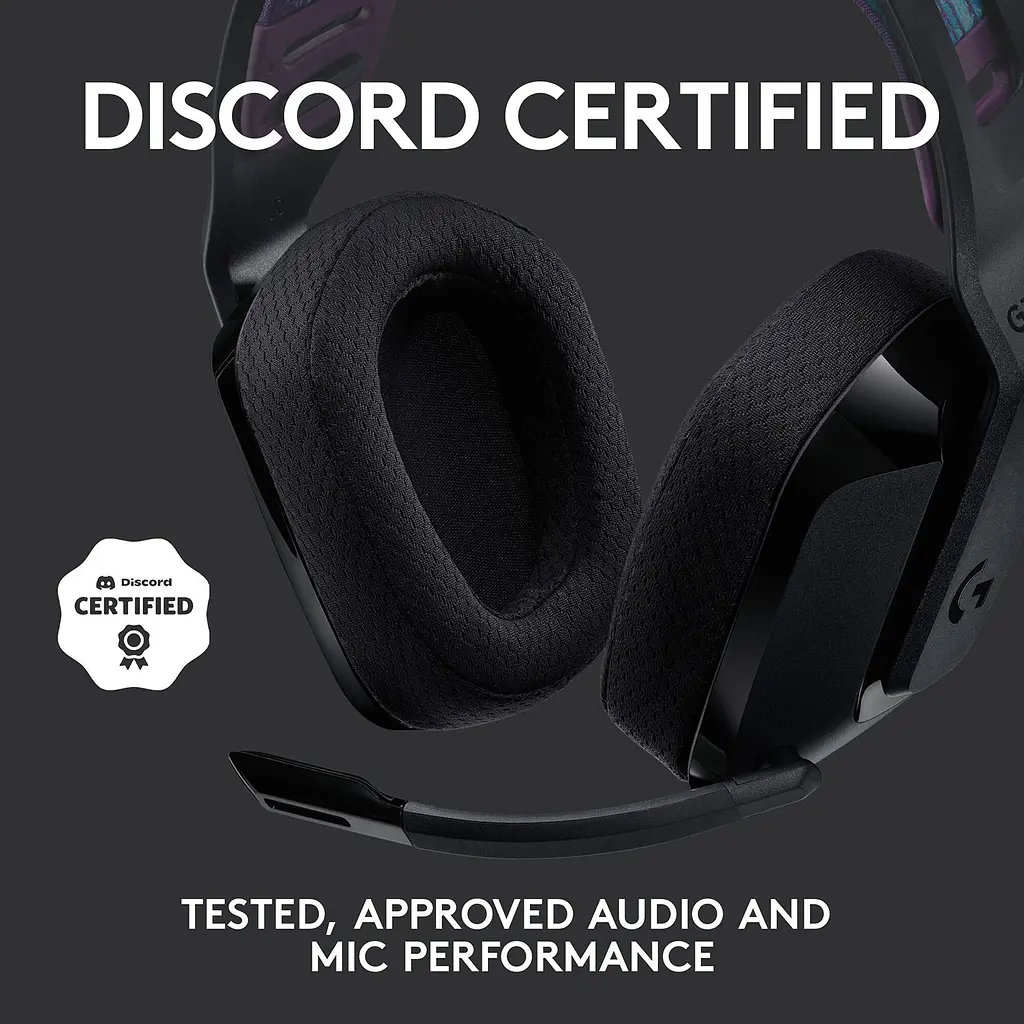 Ігрові навушники Logitech G535 Lightspeed Wireless Black (981-000972) [70702] - фото 8