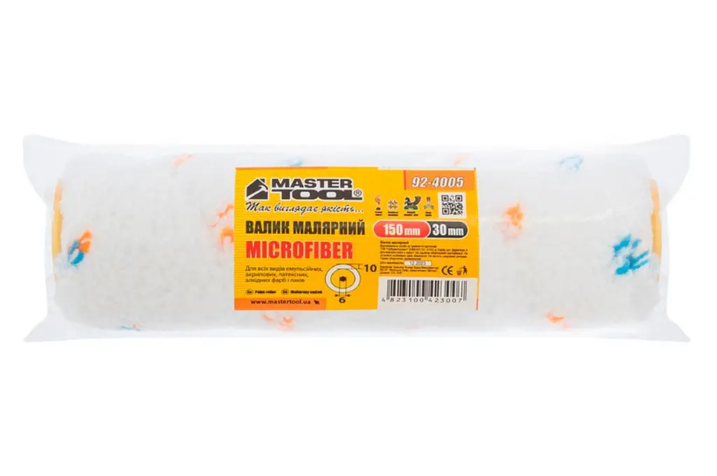 Малярний валик Mastertool 30 х 150 x 6мм мікрофібра - фото 3