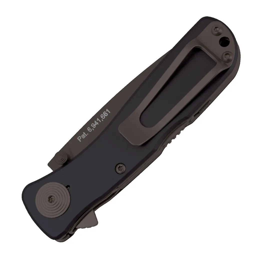 Нож SOG Twitch II Wood Handle Черный - фото 6