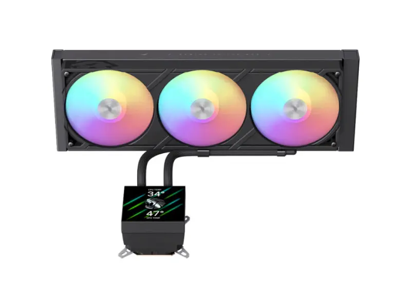 Водяне охолодження Gamemax Glacier 360 Black - фото 2