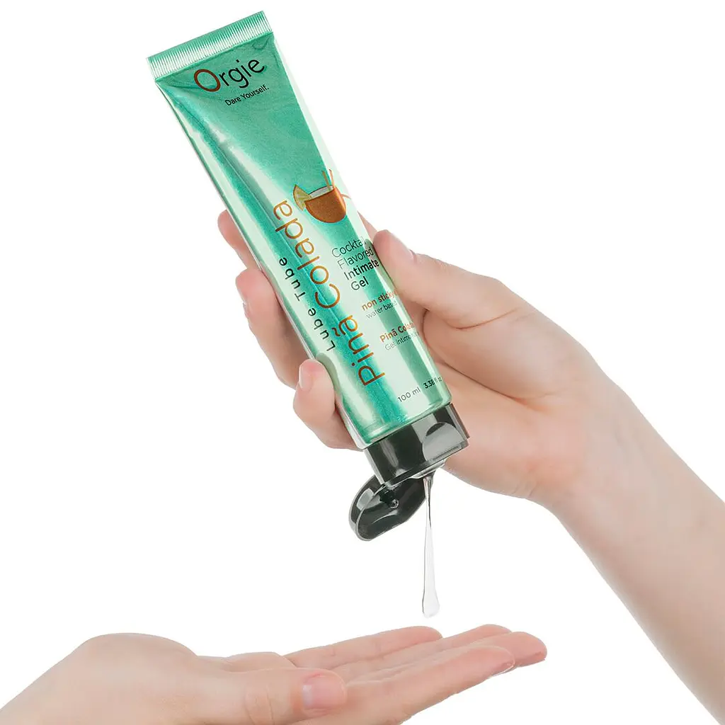 Лубрикант на водній основі Orgie Lube Tube Pina Colada, 100 мл, смак та аромат піна колади - фото 2