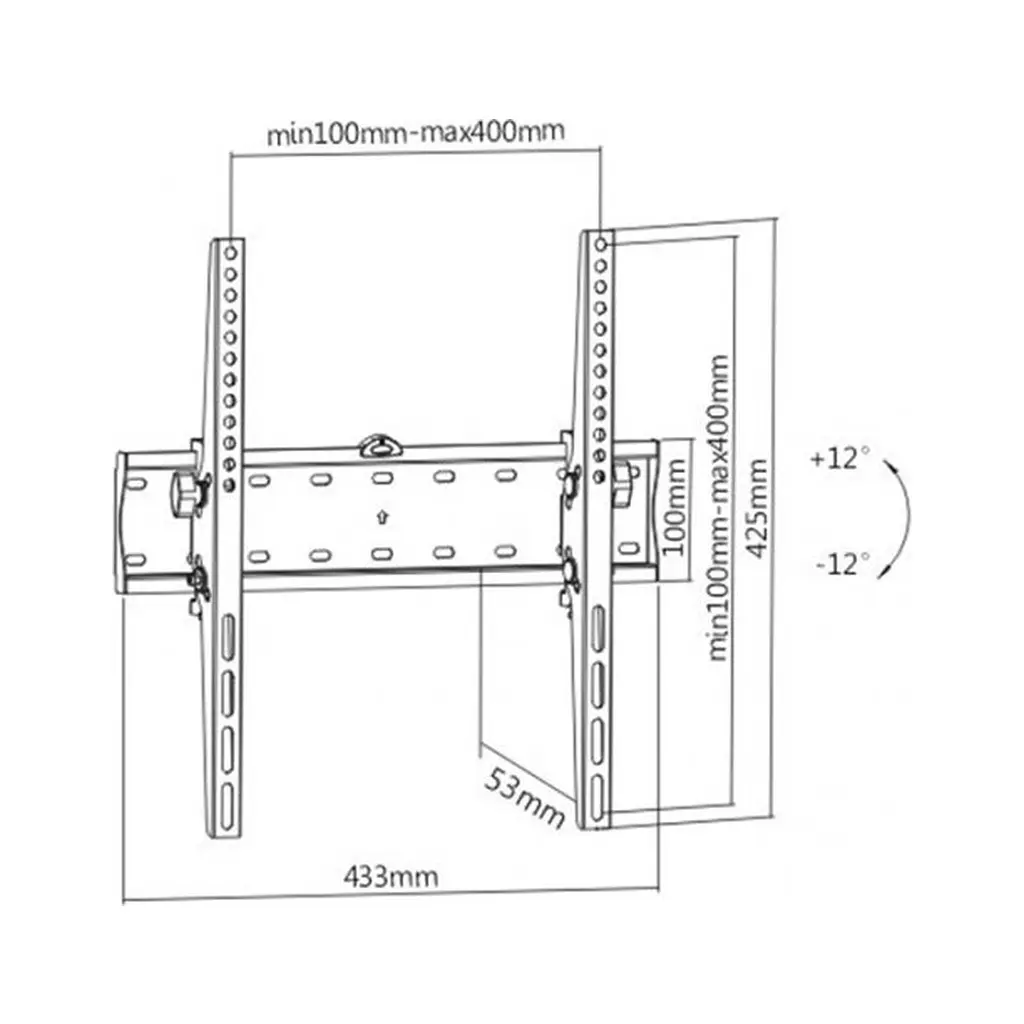 Кронштейн Gembird WM-55T-02 - фото 2