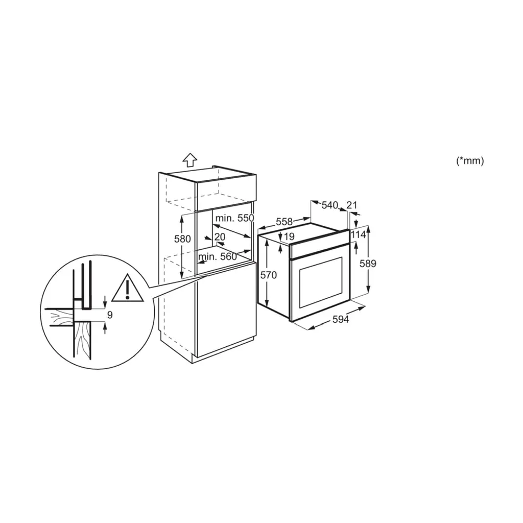 Духова шафа Electrolux EOD5H70BZ - фото 2