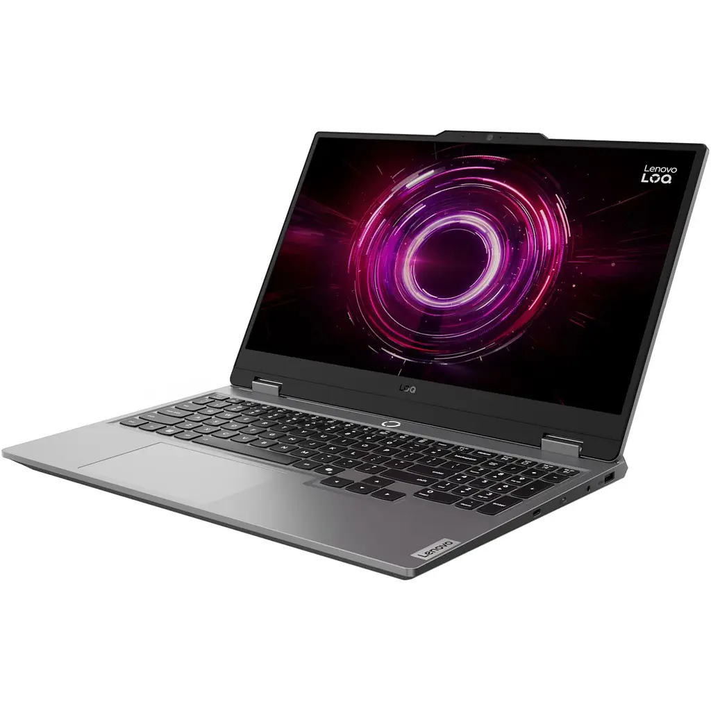 Ноутбук Lenovo 15.6 LOQ 15AHP10 FHD IPS 144Hz/Ryzen 7 250/16GB/1TB/RTX 5060/W11P/Luna Gray (83JG007PUS Custom 1TB SSD / Win11Pro + USB Hub) - фото 2