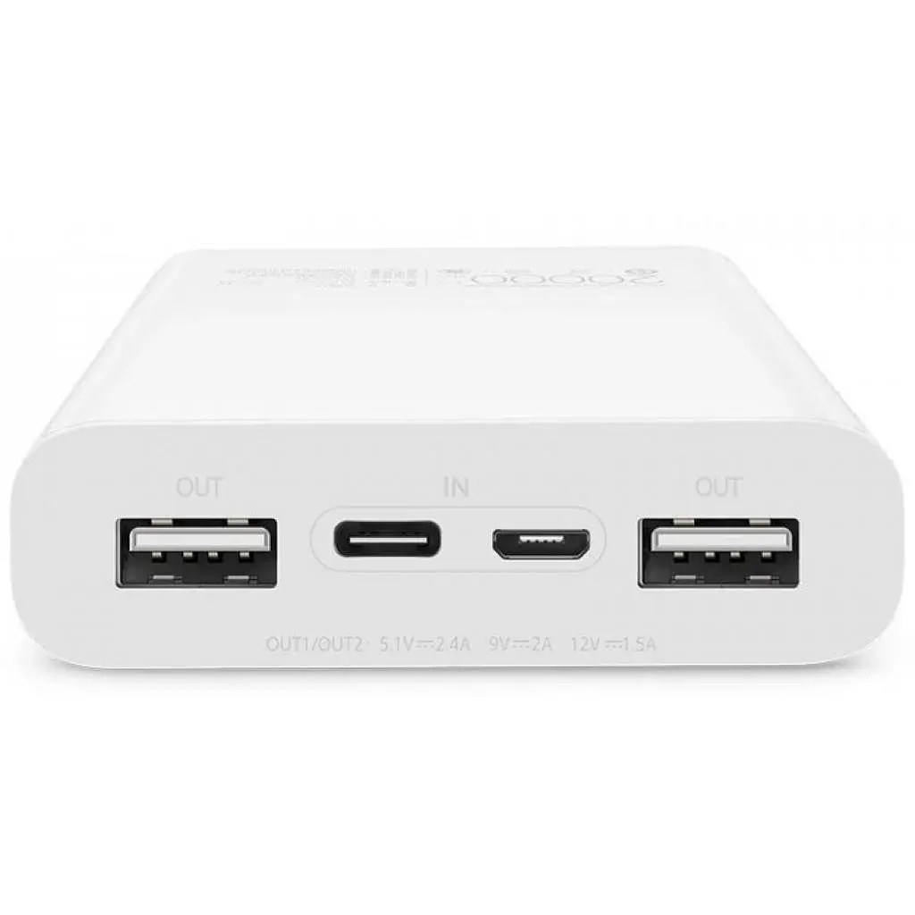Портативна батарея Powerbank ZMI Aura Type-C 20 000mAh (White) QB821 - фото 3