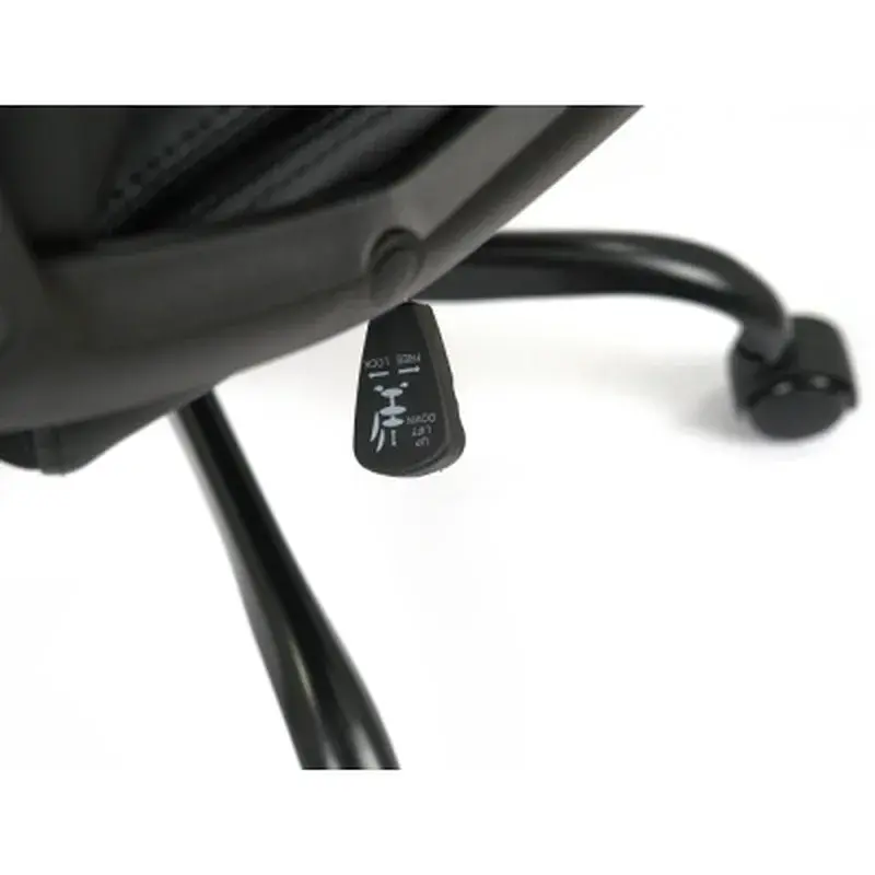 Офісне крісло Аклас Лівар TILT 10002M Чорний (PU Black) (00158598) - фото 12