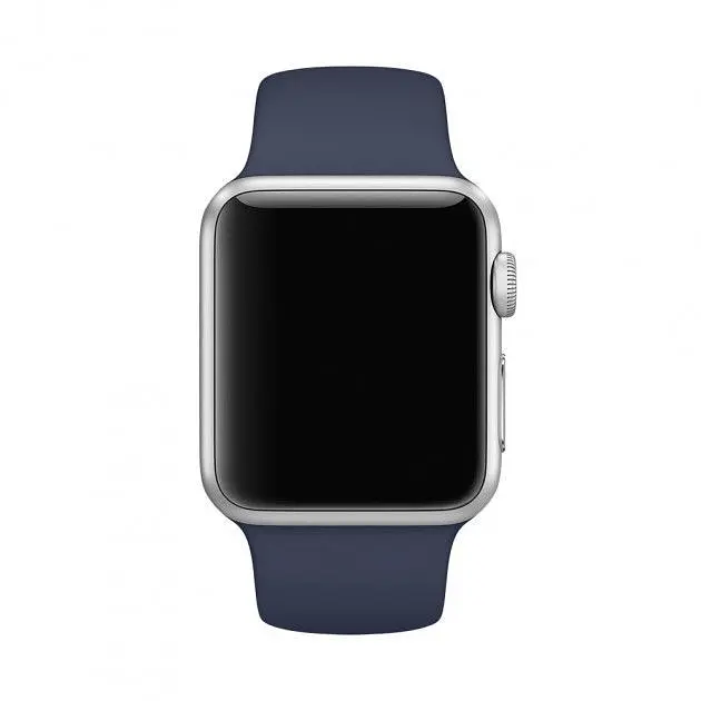 Ремінець Sport Band для Apple Watch 42/44/45mm Midnight Blue [51255] - фото 2