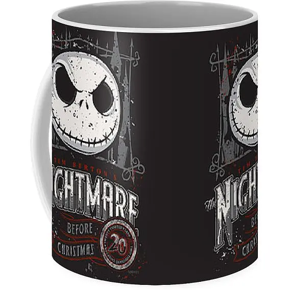 Кухоль GeekLand Кошмар перед Різдвом The Nightmare before Christmas Art 2 CP 03.222 330 мл білий - фото 2