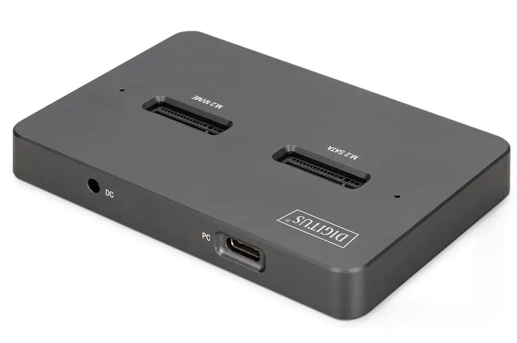 Док-станція DIGITUS USB-C 2xSATA SSD/SD - фото 2