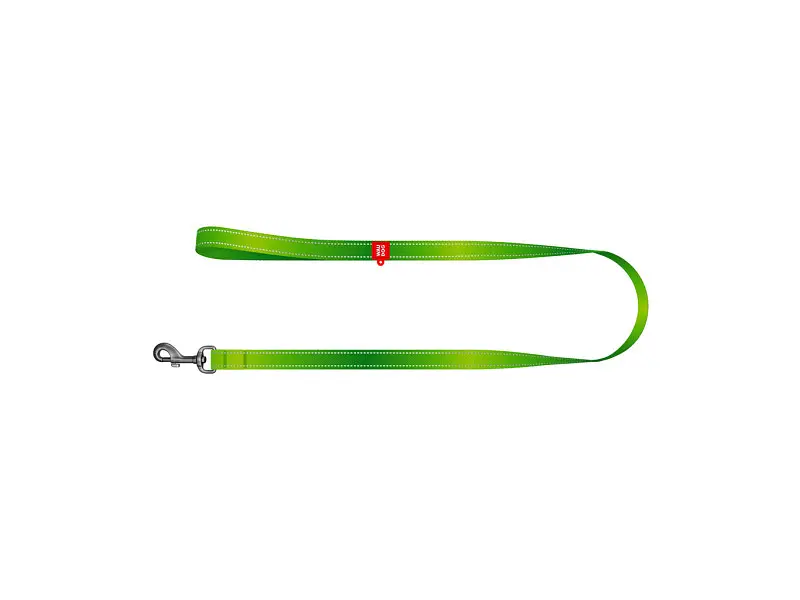 Поводок для собак WAUDOG Nylon Mono, светоотражающий L-XXL салатовый (52195) - фото 3