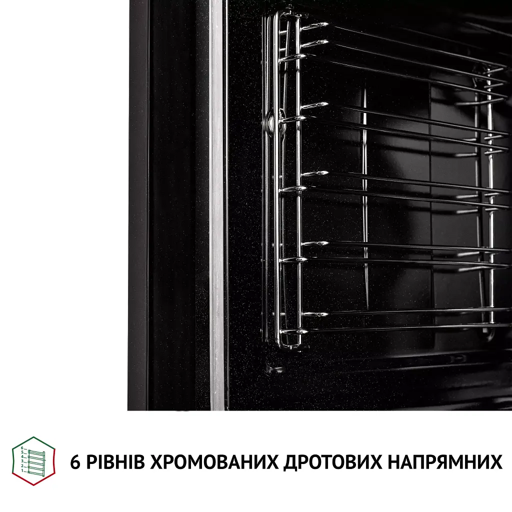 Духовой шкаф электрический Perfelli Diamond 6D8L BIANCO - фото 9