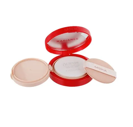Тональна основа-кушон Radiance Perfect-Fit Cushion Foundation SPF 50 №21N Vanilla Missha 15 г - фото 2