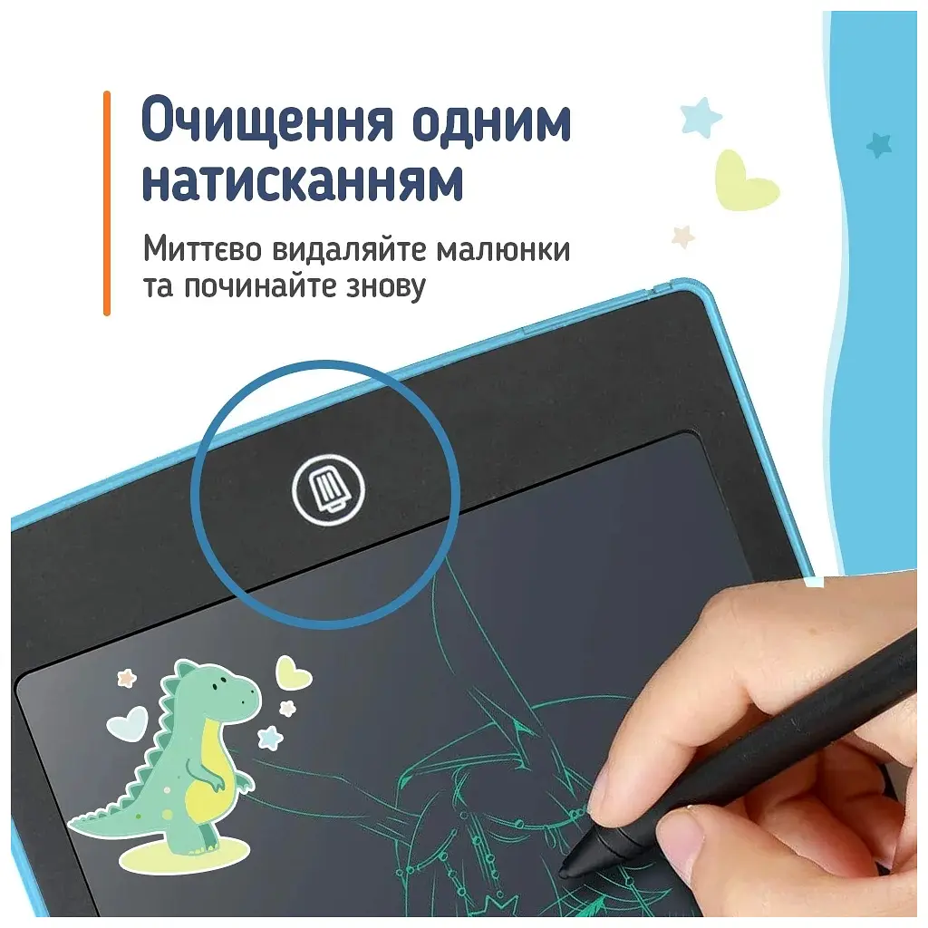 Планшет для малювання ColorWay LCD Writing Tablet 10 (CW-WT10C) - фото 8