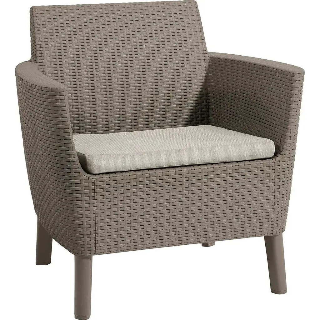 Комплект садових меблів Allibert Keter Salemo balcony set капучіно - пісок - фото 2