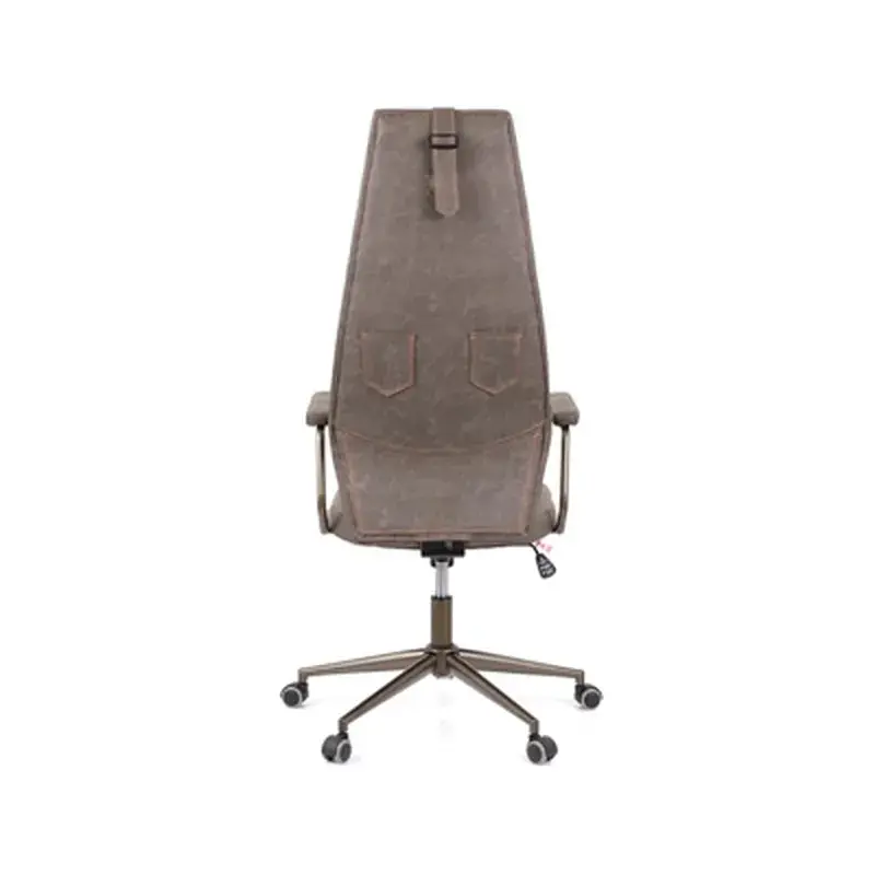 Офісне крісло Аклас Ронін CH TILT Сірий (Wax PU 425 сірий) (00144289) - фото 4