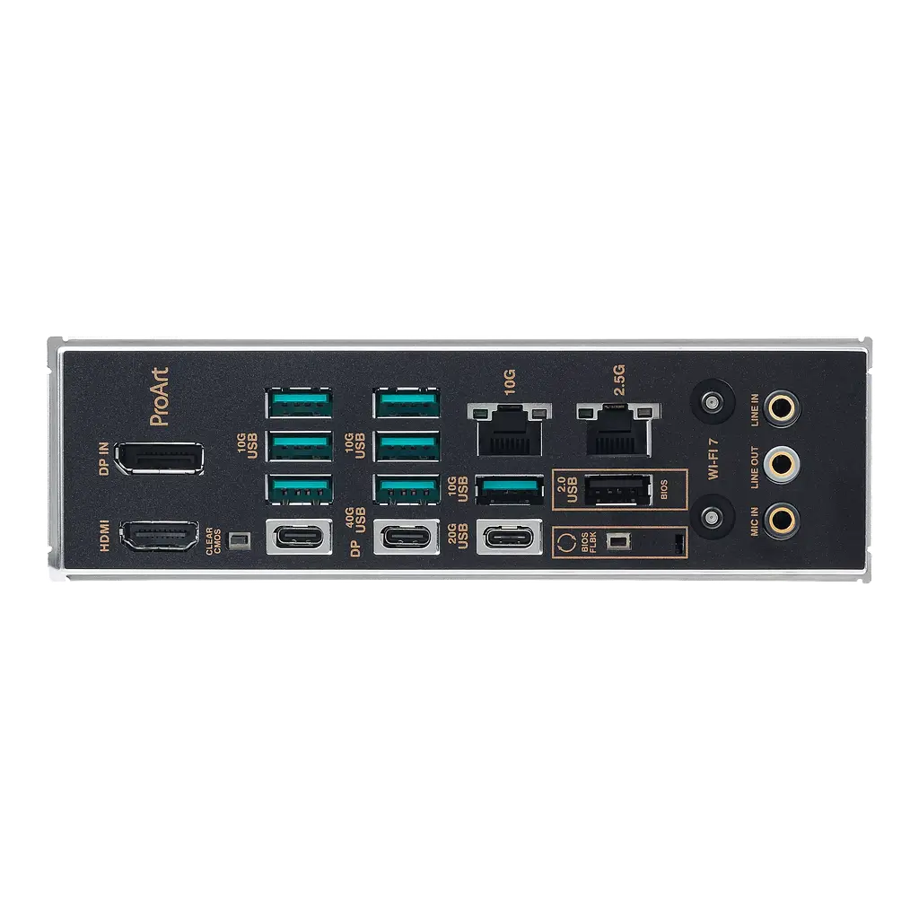 Материнська плата Asus X870E-Creator ProArt Wi-Fi Socket AM5 (ProArt X870E-CREATOR WIFI) - фото 4