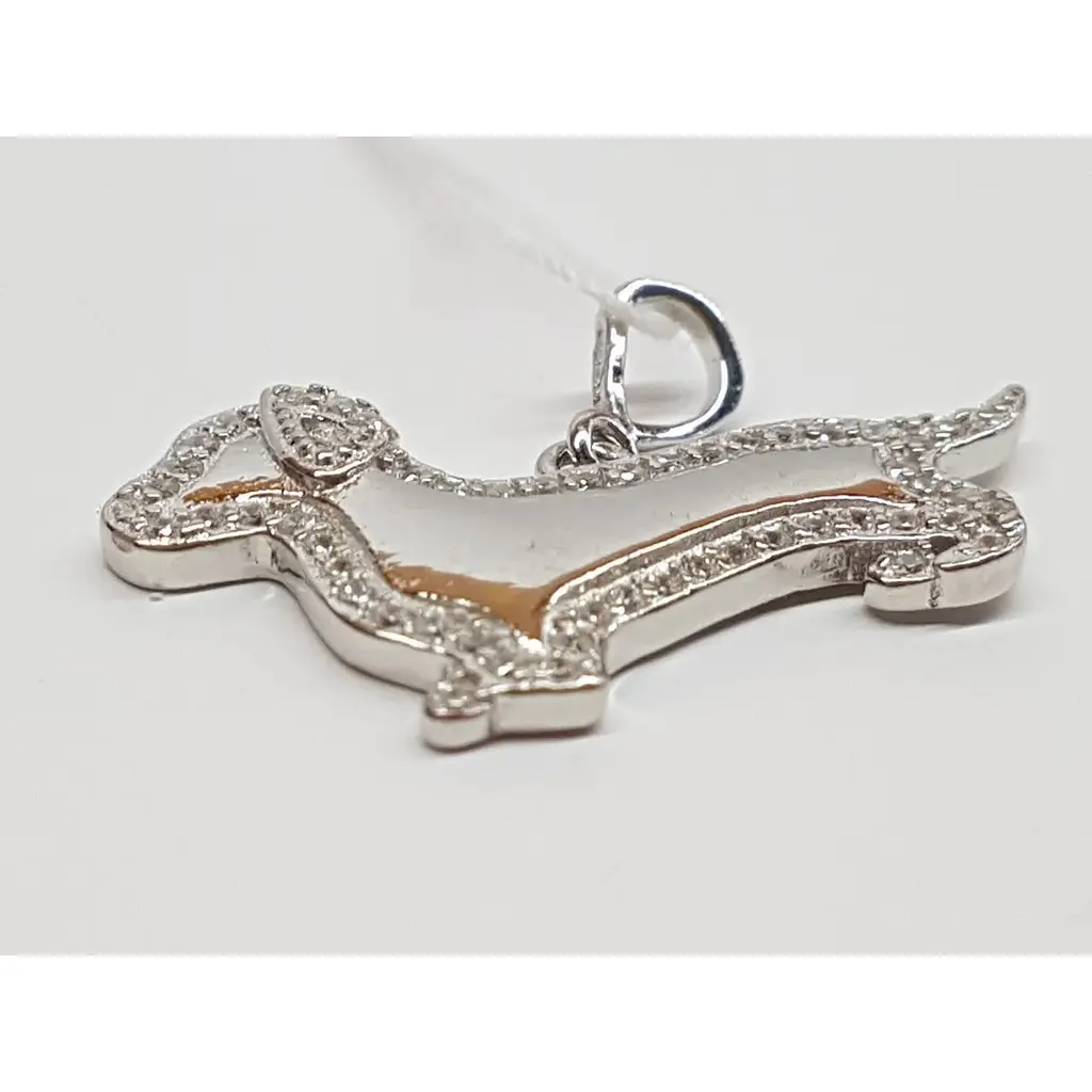 Срібна підвіска Silvex 925 з фіанітами. П2Ф/373 - фото 3