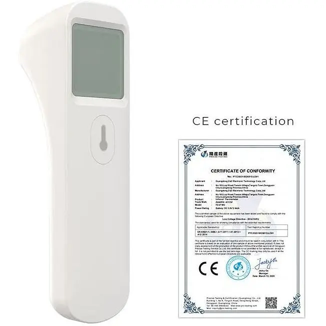 Безконтактний термометр Hoco FD-01MD інфрачервоний - фото 4