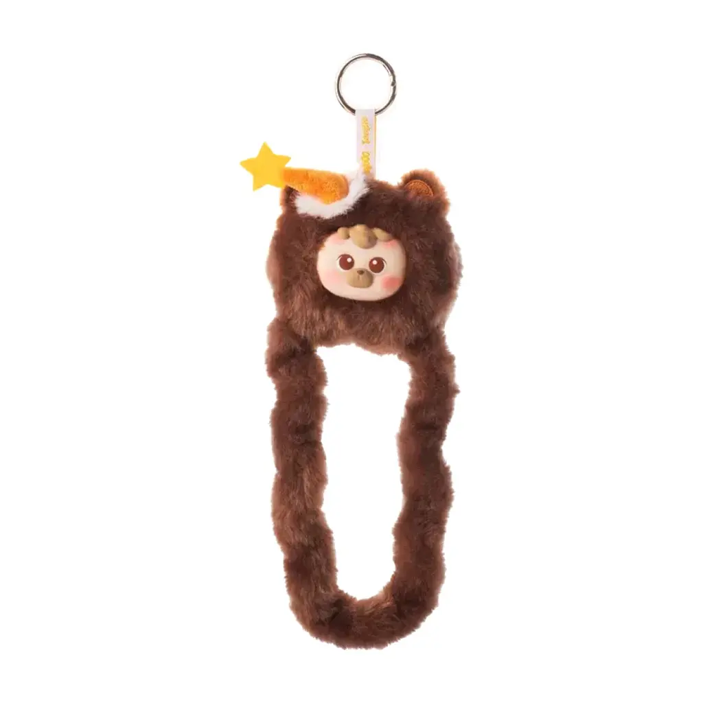 М'яка іграшка Tangle з кільцем diudiu baby Furry Bear Cocoa Brownie (HWTANGLE02D01-BD01)