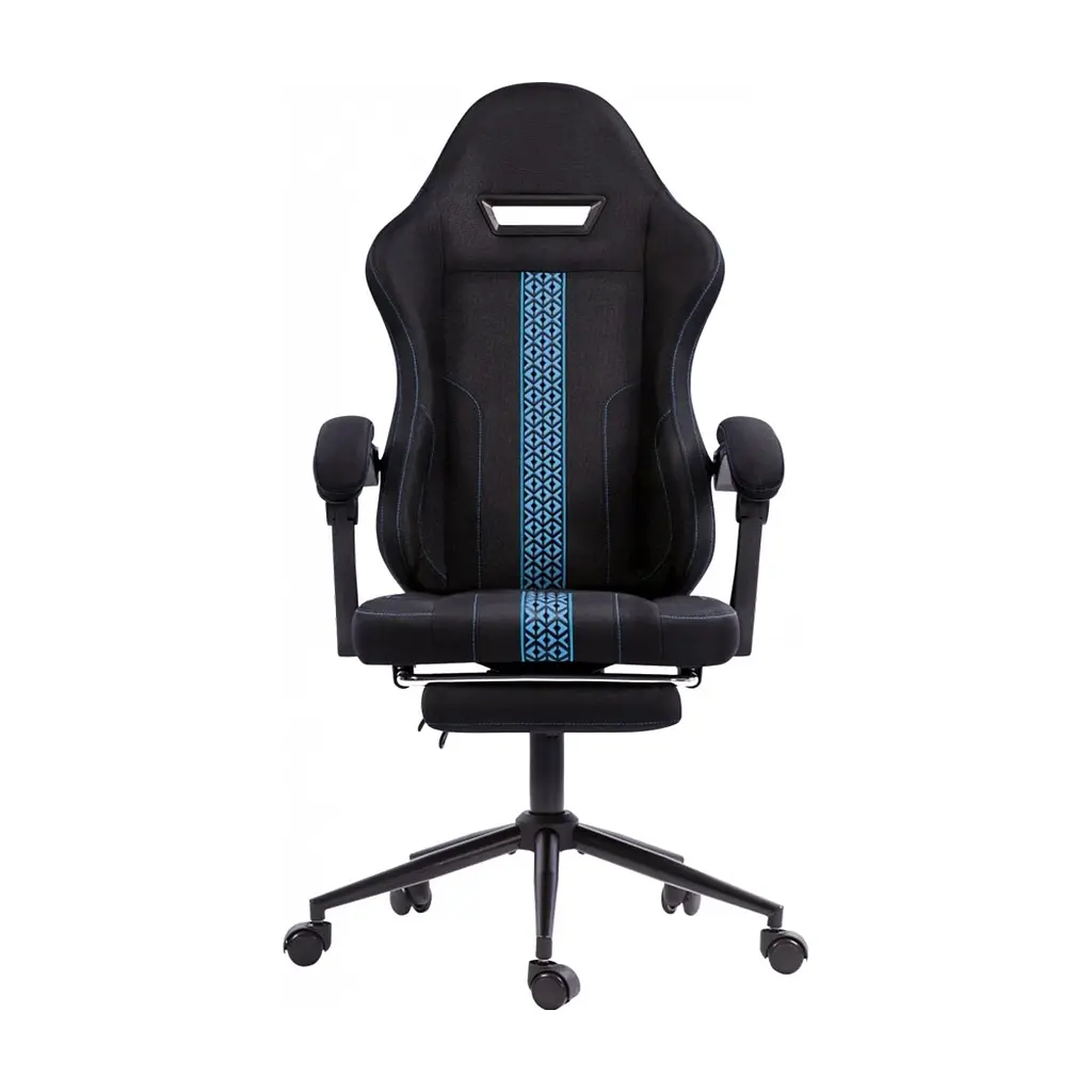 Крісло ігрове GT Racer X-2331 Black/Blue (X-2331 Fabric Black/Blue)