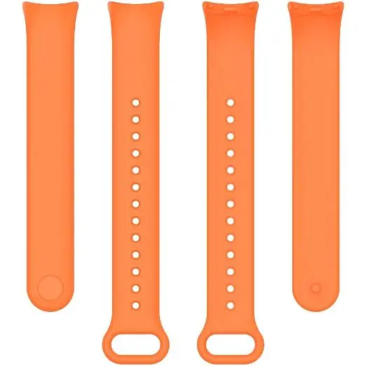 Ремінець DK CDK для Xiaomi Mi Smart Band 9 Silicone Sport Band (015812) (orange) - фото 2