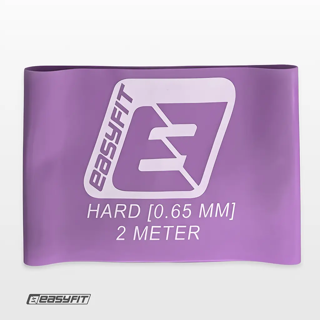 Стрічка для пілатесу EasyFit EPP 0.65 мм пурпурова - фото 2